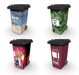Ideen für die Tonne: Eventmarketing mit Abfallbehältern ist im Kommen.